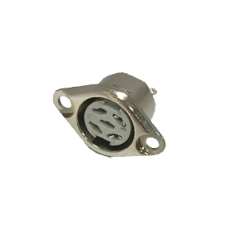 Deltron 5 Pole Straight Standard DIN Socket Panel Mount, 2A, 34V AC, Model 630-0520
