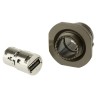 Amphenol Socapex USB Connector Straight Female 1 Port Type USB Type A IP68 USB 2.0 USBFTV71G