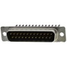 TE Connectivity Amplimite HDE-20 25 Way Straight 2.76 mm Pitch Cable D-Sub Connector Male 1-745496-7