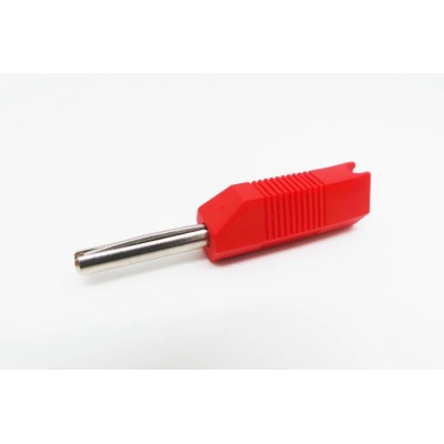 Deltron Red Male Banana Plug Screw Termination 50V 16A Nickel Plating 553-0500