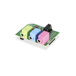 Microchip Audio Codec Daughter Board Evaluation Kit featuring Wolfson WM8904 Stereo Codec with Microphone and AC328904