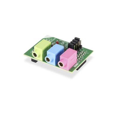 Microchip Audio Codec Daughter Board Evaluation Kit featuring Wolfson WM8904 Stereo Codec with Microphone and AC328904