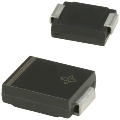 Vishay 1-Element Uni-Directional, Bi-Directional TransZorb TVS Diode 1.5 kW, Surface Mount DO-214 Package SMCJ160CA-E3/57T