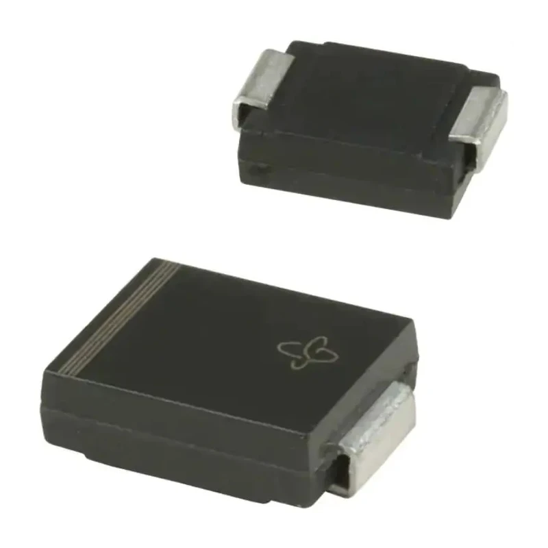 Vishay 1-Element Uni-Directional, Bi-Directional TransZorb TVS Diode 1.5 kW, Surface Mount DO-214 Package SMCJ160CA-E3/57T