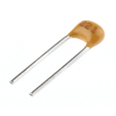 KEMET 220 pF 200V dc ±5% C0G Dielectric Multilayer Ceramic Capacitor Through Hole Radial C315C221J2G5TA