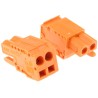 WAGO 231 Series Pluggable Terminal Block 2-Contact 5.08 mm Pitch 1 Row 16A Current 250V 231-302/026-000