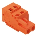 WAGO 231 Series Pluggable Terminal Block 2-Contact 5.08 mm Pitch 1 Row 16A Current 250V 231-302/026-000