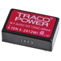 TRACOPOWER High Efficiency DC/DC Converter 12V DC 500mA 5W Through Hole TEN 5-2412WI