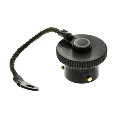 Amphenol Limited Female Dust Cap Shell Size 18 Zinc Cobalt Plated Aluminium MIL-DTL-26482 62GB-810-18