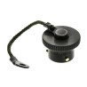 Amphenol Limited Female Dust Cap Shell Size 18 Zinc Cobalt Plated Aluminium MIL-DTL-26482 62GB-810-18
