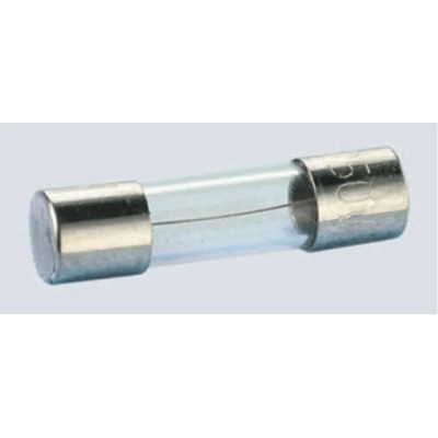 Littelfuse 4A T Glass Cartridge Fuse, 5 x 20 mm, Time Delay, 250V AC, Model 0218004.MXP