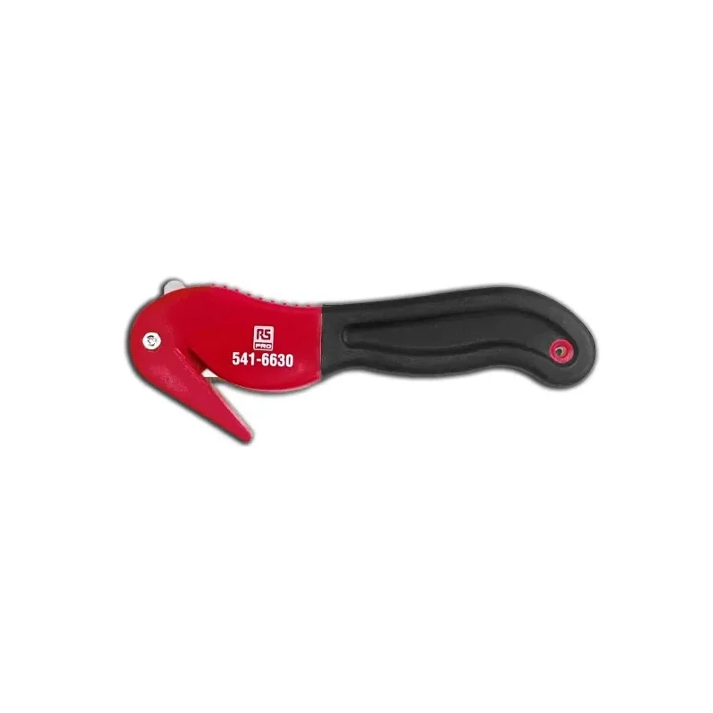 RS PRO Safety Knife with Straight Carbon Steel Blade 16cm Thermoplastic Rubber Handle 541-6630