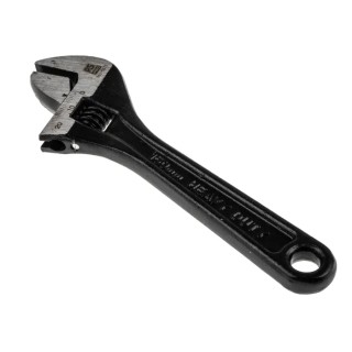 Bahco 20 mm Jaw Capacity Adjustable Spanner with 152.4mm Overall Length, Chrome Vanadium Steel Metal Handle 541-6573