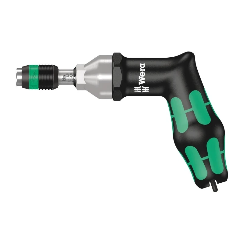 Wera Adjustable Torque Screwdriver 3 To 6 Nm, 1/4 in Drive, ±6 % Accuracy 05074702001