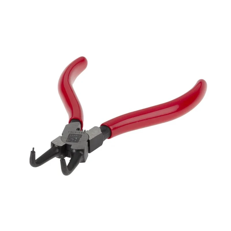 RS PRO 1-Piece Circlip Plier, 125mm Overall Length, Bent Nose Jaw Shape, Chrome Molybdenum Steel 541-6781