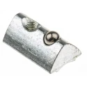 RS PRO Steel M6 T-Slot Nut Connecting Component for 30 mm Strut Profile, Groove Size 6 mm 180-9116