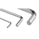 RS PRO 15 Piece L Metric Hex Key Set Hex Size 1.27 to 10 mm Chrome Finish S2 Steel 542-3509
