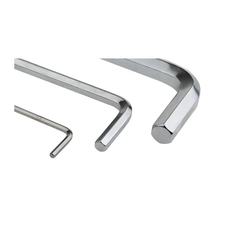 RS PRO 15 Piece L Metric Hex Key Set Hex Size 1.27 to 10 mm Chrome Finish S2 Steel 542-3509