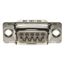 Amphenol Communications Solutions 9 Way Straight 2.74 mm Pitch Panel Mount D-Sub Connector Male DE09P064HTXLF