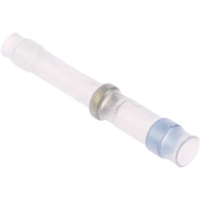 TE Connectivity Transparent Polyolefin Solder Sleeve Terminator 26mm Length 0.6 to 1.95mm Cable Diameter B-155-3802
