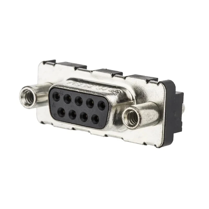 Amphenol Communications Solutions Delta D 9 Way Straight 2.74 mm Pitch Through Hole D-Sub Connector Female D09S24A4GV00LF