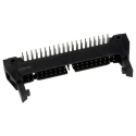 3M 3000 Series Right Angle Through Hole PCB Header 40 Contacts 2.54 mm Pitch 2 Row Shrouded N3432-5302RB