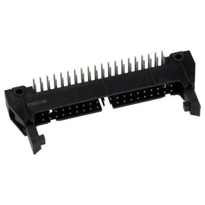 3M 3000 Series Right Angle Through Hole PCB Header 40 Contacts 2.54 mm Pitch 2 Row Shrouded N3432-5302RB