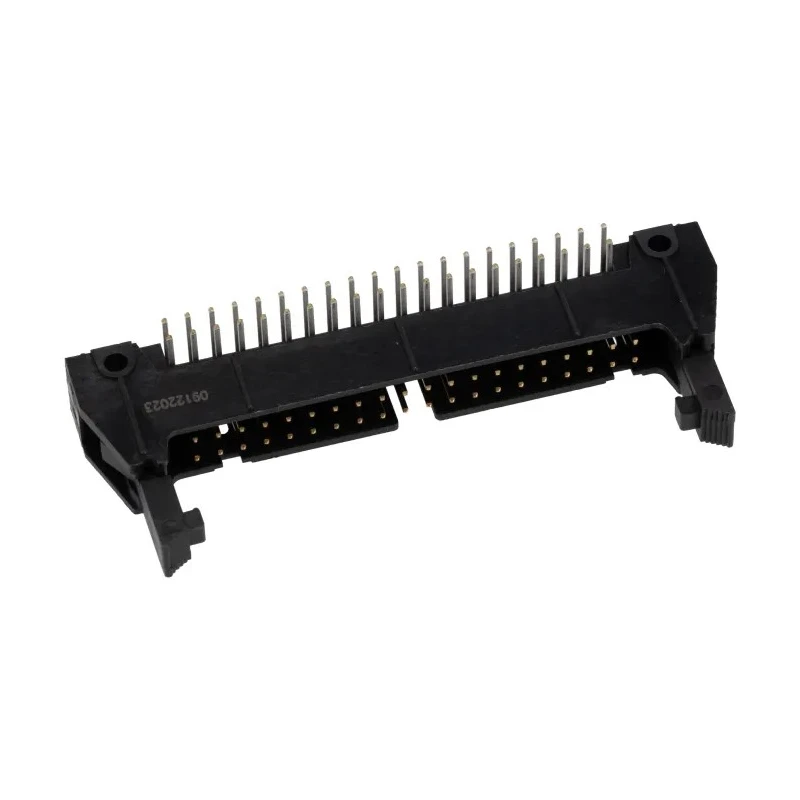 3M 3000 Series Right Angle Through Hole PCB Header 40 Contacts 2.54 mm Pitch 2 Row Shrouded N3432-5302RB