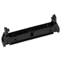 3M 3000 Series Right Angle Through Hole PCB Header 40 Contacts 2.54 mm Pitch 2 Row Shrouded N3432-5302RB