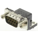 Amphenol Communications Solutions Delta D 9 Way Right Angle 2.74 mm Pitch Through Hole D-Sub Connector with D09P13A4GV00LF