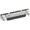 Amphenol Communications Solutions Delta D 25 Way Straight Through Hole D-Sub Connector 2.76 mm Pitch with D25S24A4GV00LF