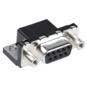Amphenol Communications Solutions Delta D 9 Way Right Angle 2.74 mm Pitch Through Hole D-Sub Connector D09S13A4GV00LF