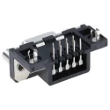 Amphenol Communications Solutions Delta D 9 Way Right Angle 2.74 mm Pitch Through Hole D-Sub Connector D09S13A4GV00LF