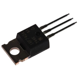 Vishay IRF740A Type N-Channel Power MOSFET, 10 A, 400 V Enhancement, 3-Pin TO-220AB IRF740APBF
