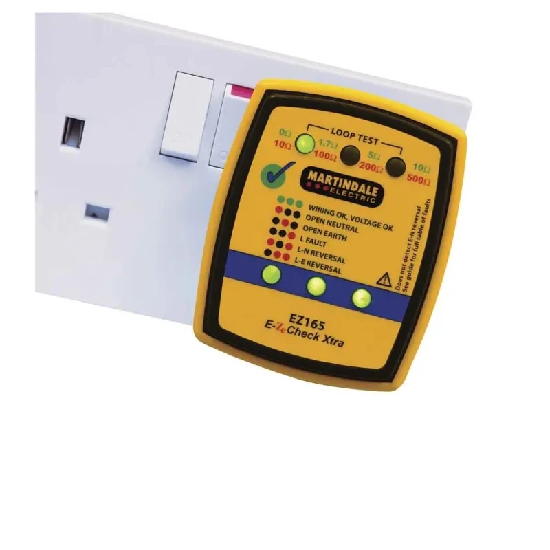 Martindale Socket Tester 13A 230V AC CAT II EZ165