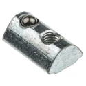RS PRO M3 T-Slot Nut Connecting Component Steel 12 mm Length Groove Size 5 mm Strut Profile 20 mm 180-9102
