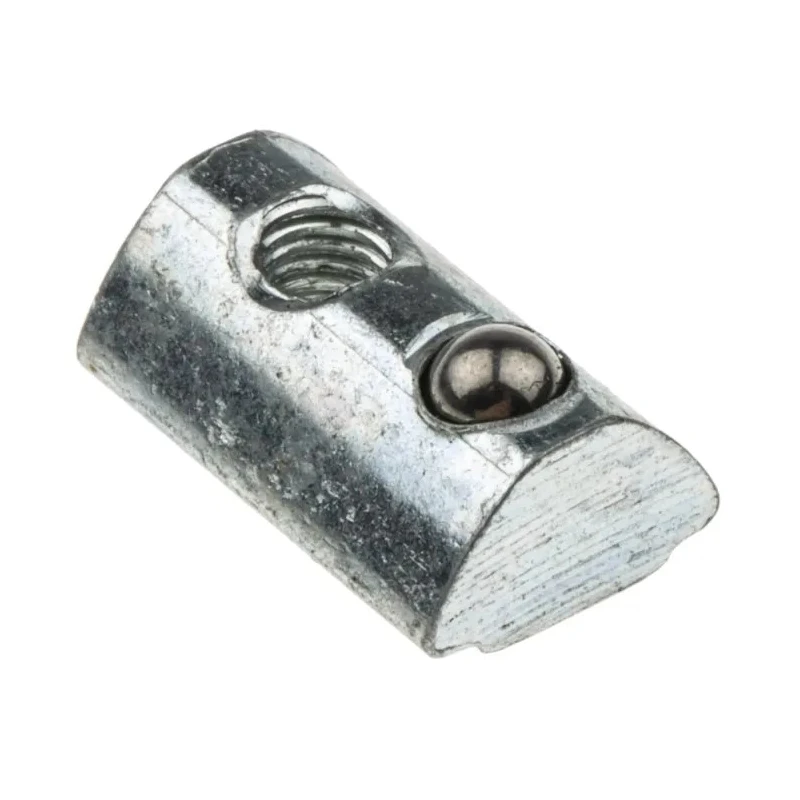 RS PRO M3 T-Slot Nut Connecting Component Steel 12 mm Length Groove Size 5 mm Strut Profile 20 mm 180-9102