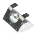 RS PRO Steel M4 T-Slot Nut Connecting Component for 30 mm Strut Profile 6 mm Groove Size 180-9125