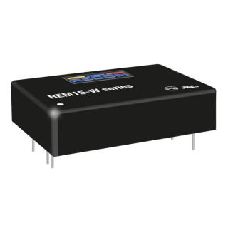 Recom DC/DC Converter 5V DC Output 3A, 24V DC Input, 15W Through Hole REM15-W