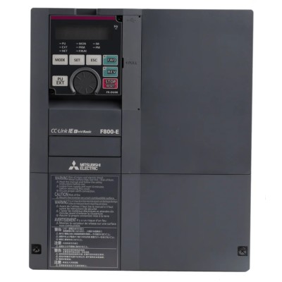Mitsubishi Electric Inverter Drive 11 kW 3 Phase PID Control Wall Mount IP20 FR-F840-00250-E2-60