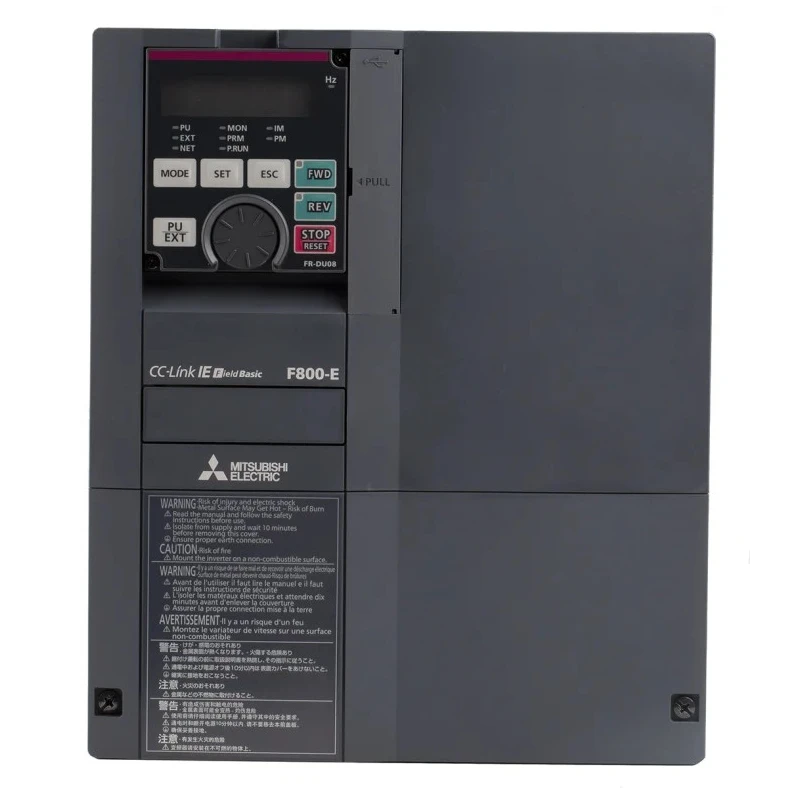 Mitsubishi Electric Inverter Drive 11 kW 3 Phase PID Control Wall Mount IP20 FR-F840-00250-E2-60