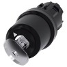 Siemens SIRIUS ACT 3SU1000-5JF01-0AA0 2-Position Key Switch Head, Latching, 22 mm Cutout