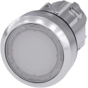 Siemens SIRIUS ACT Series White Latching Push Button Head 22 mm Cutout Plastic IP67 IP66 IP69K 3SU1051-0AA60-0AA0