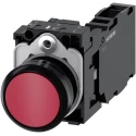 Siemens SIRIUS ACT Series Push Button Switch, Momentary, Panel Mount, 22 mm Cutout, SPDT, 500 V AC/DC 3SU1100-0AB20-1FA0