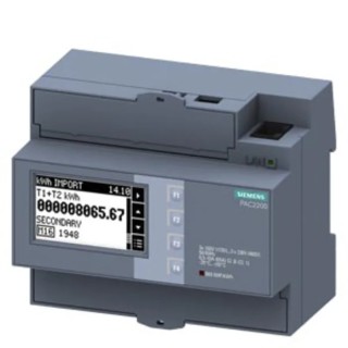 Siemens 3 Phase Digital LCD Energy Meter Type 7KM2200-2EA40-1JA1