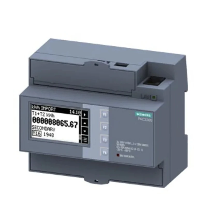 Siemens 3 Phase Digital LCD Energy Meter Type 7KM2200-2EA40-1JA1