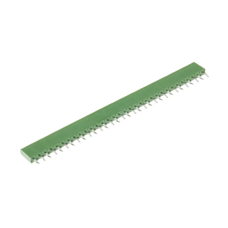 TE Connectivity AMPMODU MOD II Series 32-Contact 1 Row 2.54 mm Pitch Straight Through Hole PCB Socket 3-826044-2