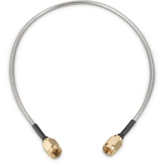 Wurth Elektronik RF Coaxial Cable 50 Ω, SMA Series, 304.8 mm Length, 250V AC, Solid Beryllium Copper Alloy 65503503530508