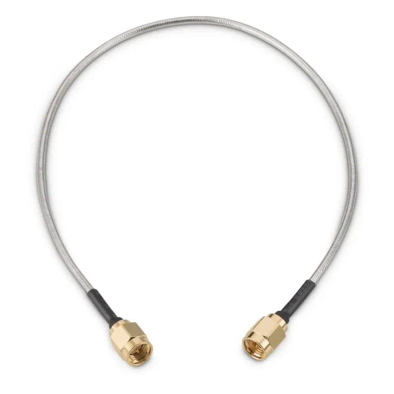 Wurth Elektronik RF Coaxial Cable 50 Ω, SMA Series, 304.8 mm Length, 250V AC, Solid Beryllium Copper Alloy 65503503530508