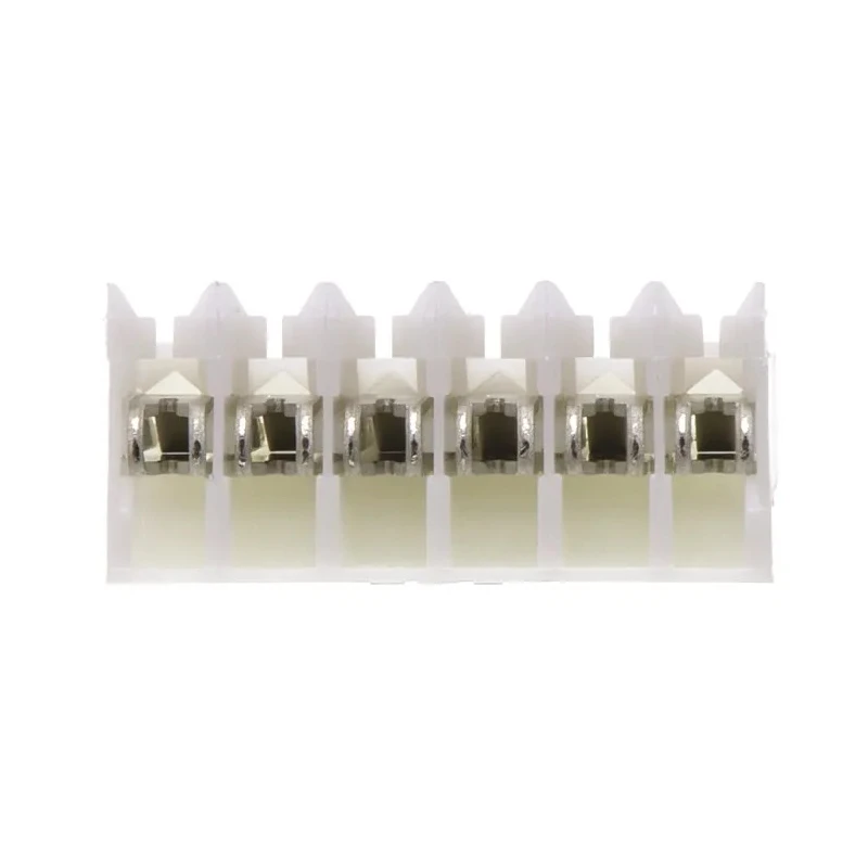 TE Connectivity 6-Way IDC Connector Female for Cable, 1 Row, 5A, 250V AC, Right Angle, MTA-100 Series 3-640441-6